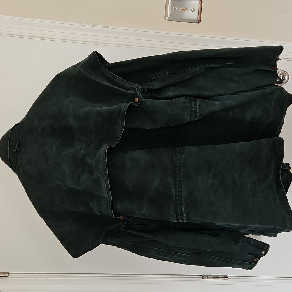 Vintage 90's Carharrt Duck Cape, Duster, Barn Coat Size XXL - Picture 2 of 13